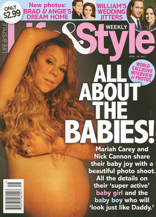 Illustration for article titled This Week In Tabloids: Mariah Carey Is Pregnant & Nude